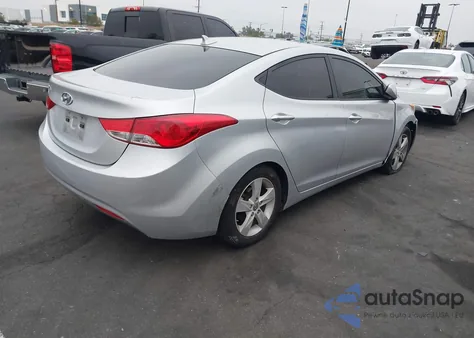 2012 Hyundai Elantra Gls (Ulsan Plant) z USA, uszkodzony, nr VIN KMHDH4AE0CU417137